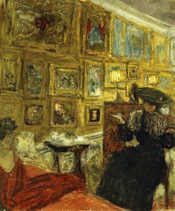 Hessels Ziyareti; Hesels Ziyareti, 1908 dolayları by Edouard Vuillard