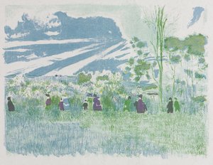 Tarlalarda by Edouard Vuillard