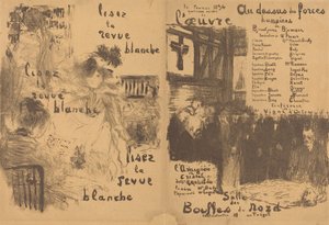 İnsan kuvvetlerinin üstünde, Kristal Örümcek, 1894. by Edouard Vuillard