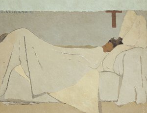 Yatakta Aydınlatılmış, 1891