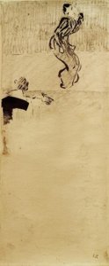 Tiyatroda by Edouard Vuillard