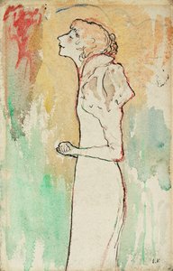 Şarkıcı, c.1891-92 by Edouard Vuillard