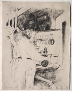 Pişirme: Aşçı by Edouard Vuillard