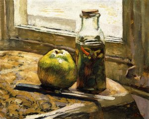 Turşu ve Elma Kavanozu, 1889-90 by Edouard Vuillard