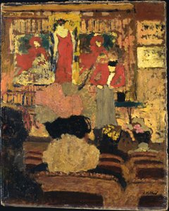 İllüzyonist Numara, c. 1895. by Edouard Vuillard
