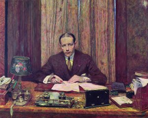 ಲೂಸಿನ್ ರೋಸೆಂಗಾರ್ಟ್ (1881-1976) ಸಿ.1925 ಟರ್ಕ್ by Edouard Vuillard