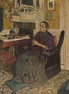 Madam Kapferer 1919, 1919, 1946 by Edouard Vuillard