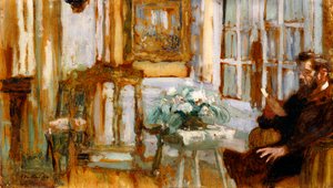 Mösyö Arthur Fontaine, Oturma Odasında, 1904 by Edouard Vuillard