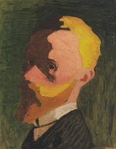 Otoportre, c. 1890. by Edouard Vuillard
