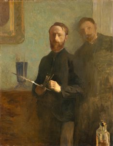 Waroquy ile Otoportre, 1889 by Edouard Vuillard