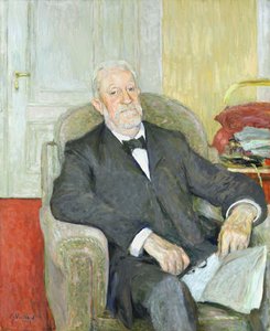 Senatör Eduard Wilhelm Ludwig Heinrich Roscher (1838-1929) 1913 by Edouard Vuillard
