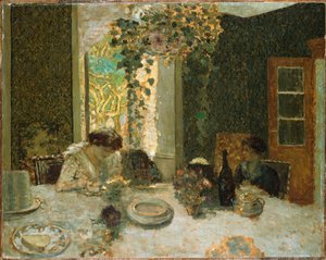 Yemek Odası, c.1900 by Edouard Vuillard