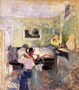 Yeşil Yatak Odası, 1905 by Edouard Vuillard
