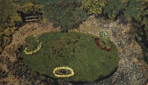 Yuvarlak Çim by Edouard Vuillard