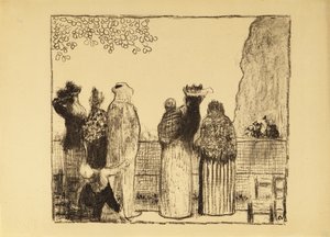 Tuileries, 1895 by Edouard Vuillard