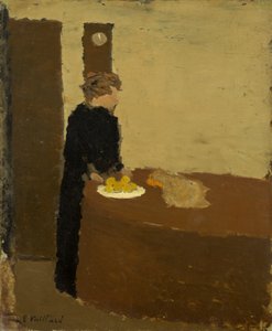 Siyahlı Kadın by Edouard Vuillard