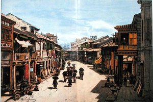 19. yüzyılın ortalarında Hong Kong