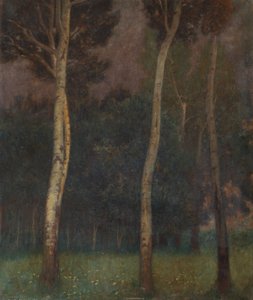 Aşağı Avusturya ağaç manzarası by Eduard Ameseder
