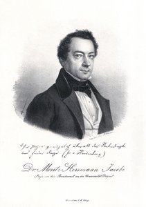 Moritz Hermann von Jacobi'nin Portresi 1801-1874, 1837. by Eduard Hau