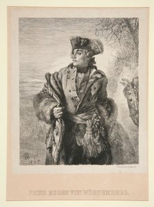 Würtemberg Prensi Eugene portresi by Eduard Kretzschmar
