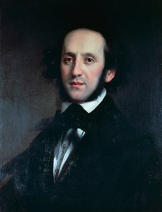 Besteci ve orkestra şefi Felix Mendelssohn