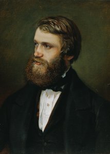 kendi kendine portre by Eduard Ritter von Engerth