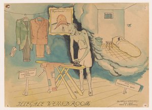 Yasadışı wensdroom (nesne üzerindeki başlık) by Eduard Veterman