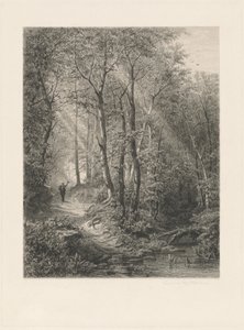 Bahar by Eduard Willmann, after Julius Mařák