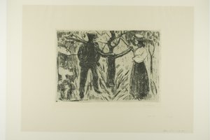 Adem ve Havva by Edvard Munch