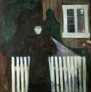 Anguish (tuval üzerine yağlıboya) by Edvard Munch