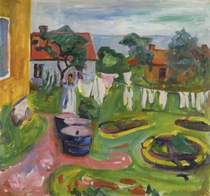 Asgardstrand par Munch, Edvard (1863-1944) by Edvard Munch