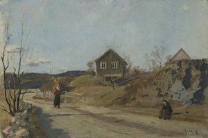 Vestre Aker'den by Edvard Munch