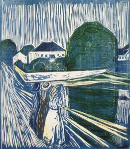 Köprüdeki Kızlar by Edvard Munch