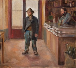 Tavernada by Edvard Munch