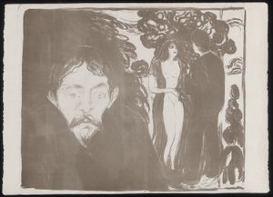 Kıskançlık by Edvard Munch