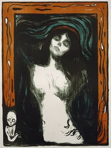Madonna by Edvard Munch