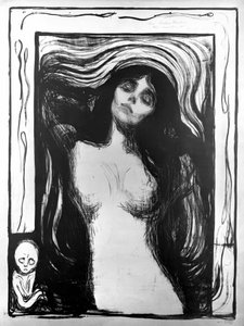 Madonna, Edvard Munch