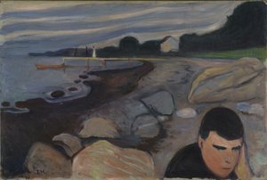 Melankoli by Edvard Munch
