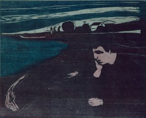 Melankoli by Edvard Munch