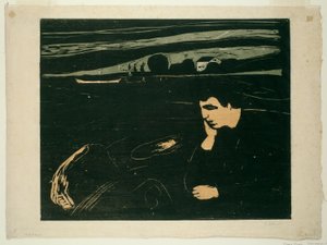 melankoli III by Edvard Munch