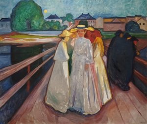 Köprüde by Edvard Munch