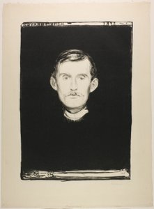 Otoportre by Edvard Munch