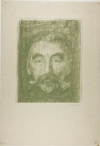 Stephane Mallarme by Edvard Munch