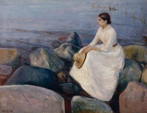 Yaz Gecesi by Edvard Munch