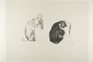 Alfa ve Omega'dan Ayı by Edvard Munch