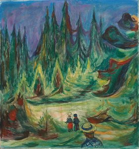 Masal Ormanı by Edvard Munch