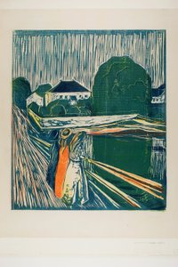 Köprüdeki Kızlar by Edvard Munch