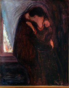 Öpücük by Edvard Munch