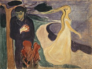 Ayrılık by Edvard Munch