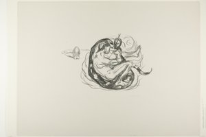 Yılan Öldürüldü by Edvard Munch